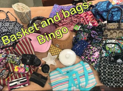 Basket and Bags Bingo